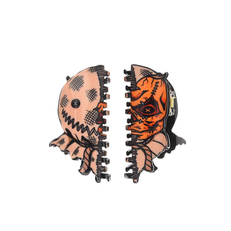 💇Ghost Face Hair Claw Clip