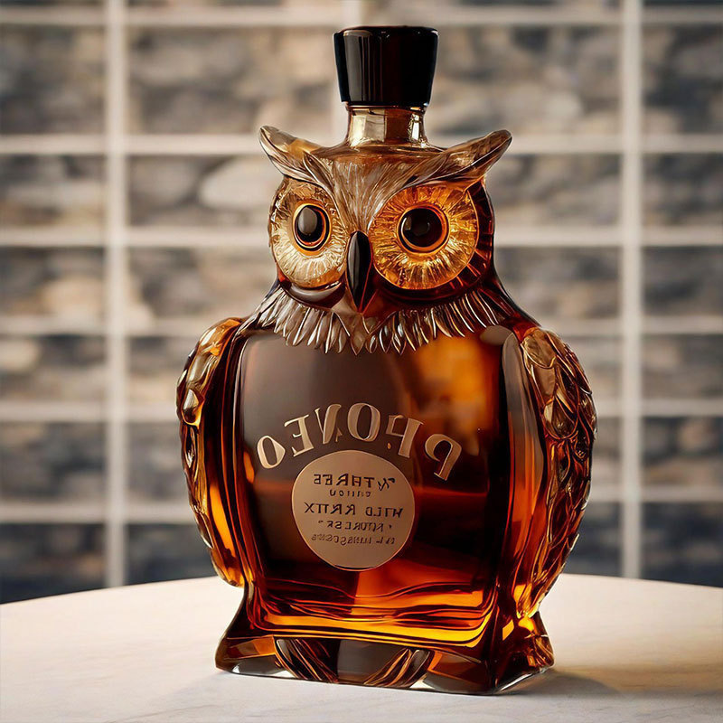 🦉Owl-Shaped Whisky Decanter