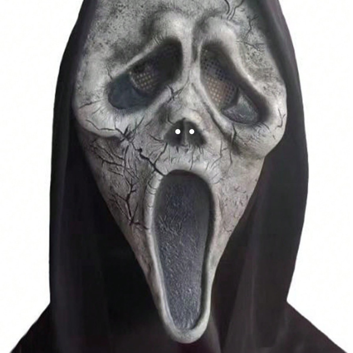 🔪 Scream Ghostface Hooded Mask | Classic Horror Cosplay Costume