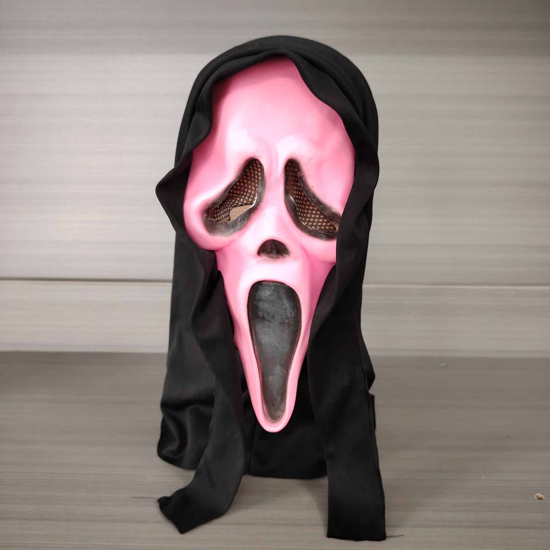 🔪 Scream Ghostface Hooded Mask | Classic Horror Cosplay Costume