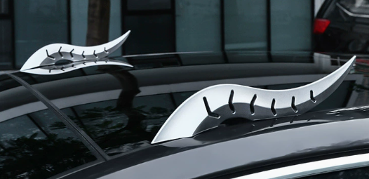 🐉 Car Roof Dragon Horn Modification Decor | 3D Styling Car Exterior Accessories