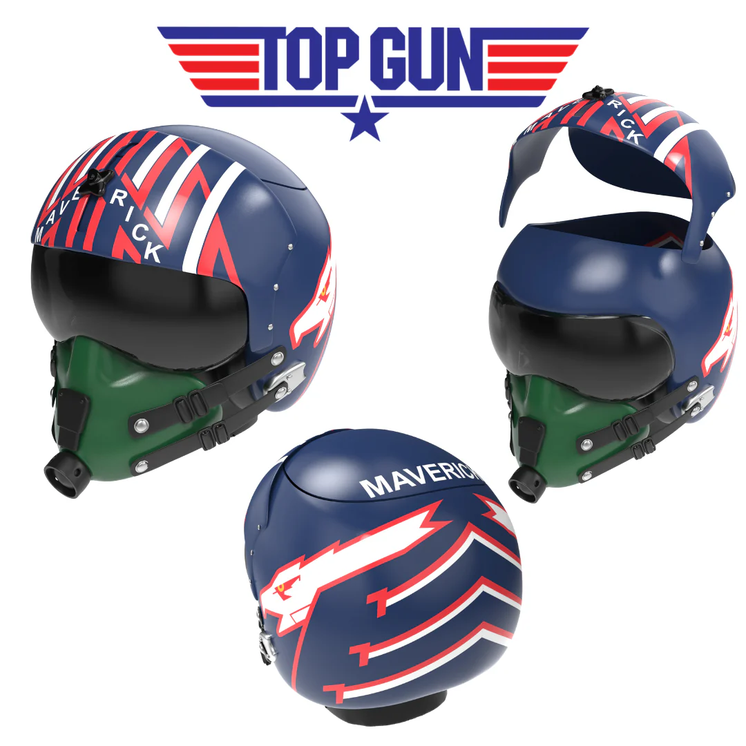 🍿 Top Gun Helmet Popcorn Bucket