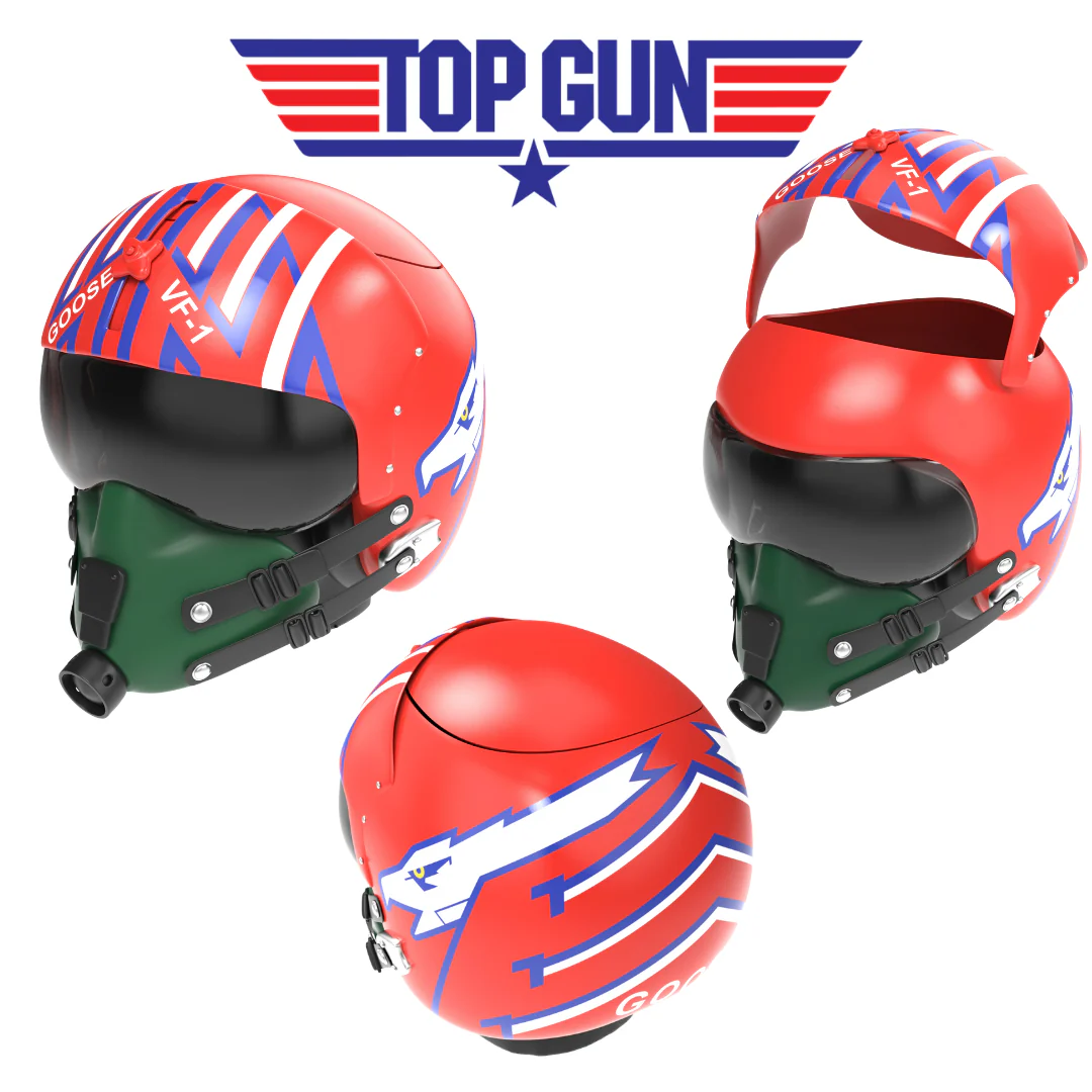 🍿 Top Gun Helmet Popcorn Bucket