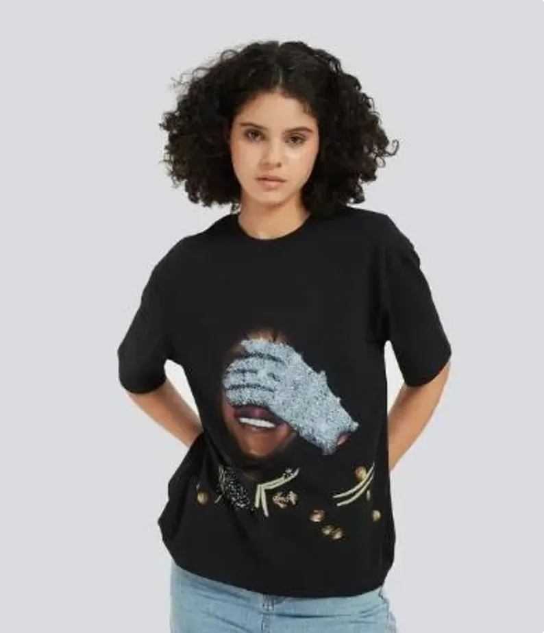 MJ Michael Jackson Graphics 100%cotton Unisex Shirt