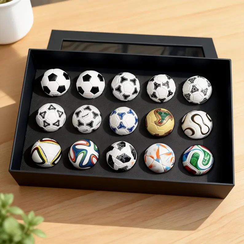 ⚽ 1970–2026 World Cup Official Match Ball Mini Collection