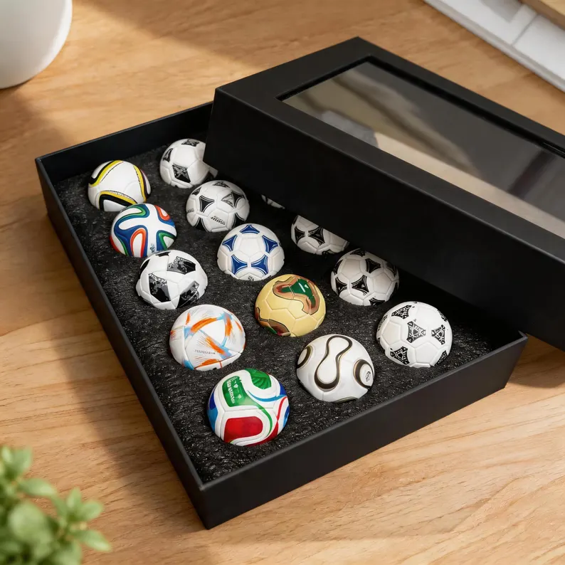 ⚽ 1970–2026 World Cup Official Match Ball Mini Collection