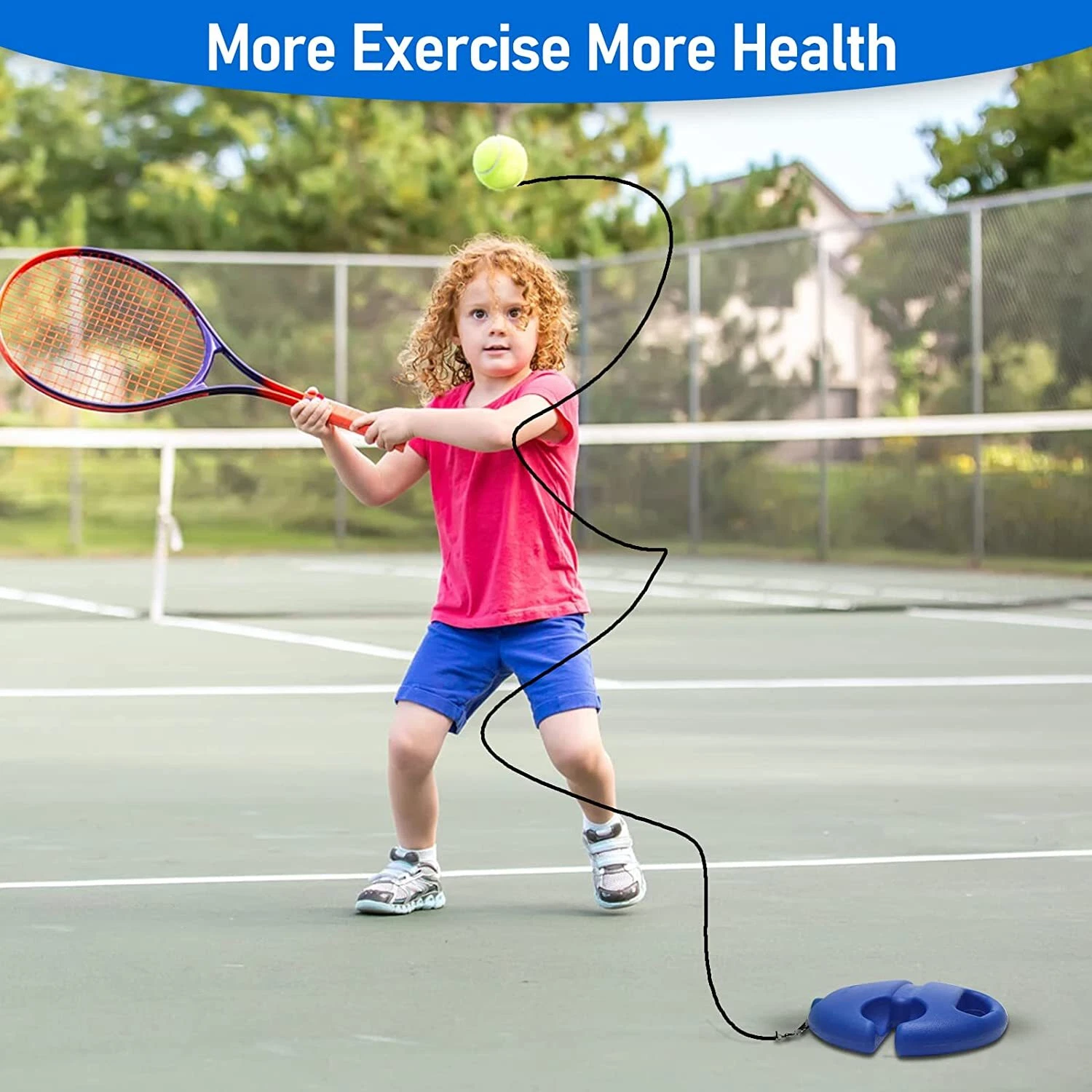 Tennis Trainer Rebound Ball with String Solo Tennis Training Kit