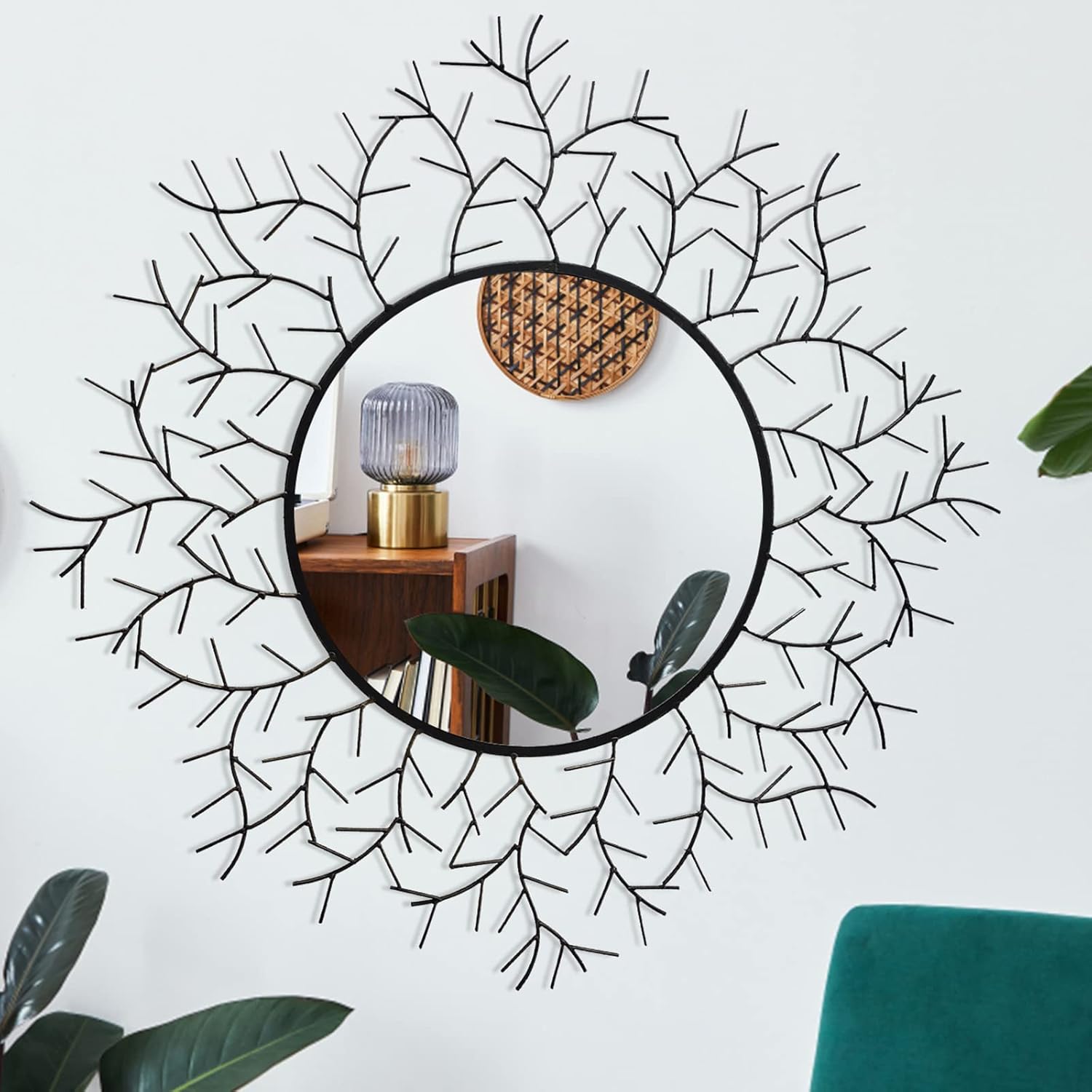 30 Inch Circle Mirrors for Wall Decor