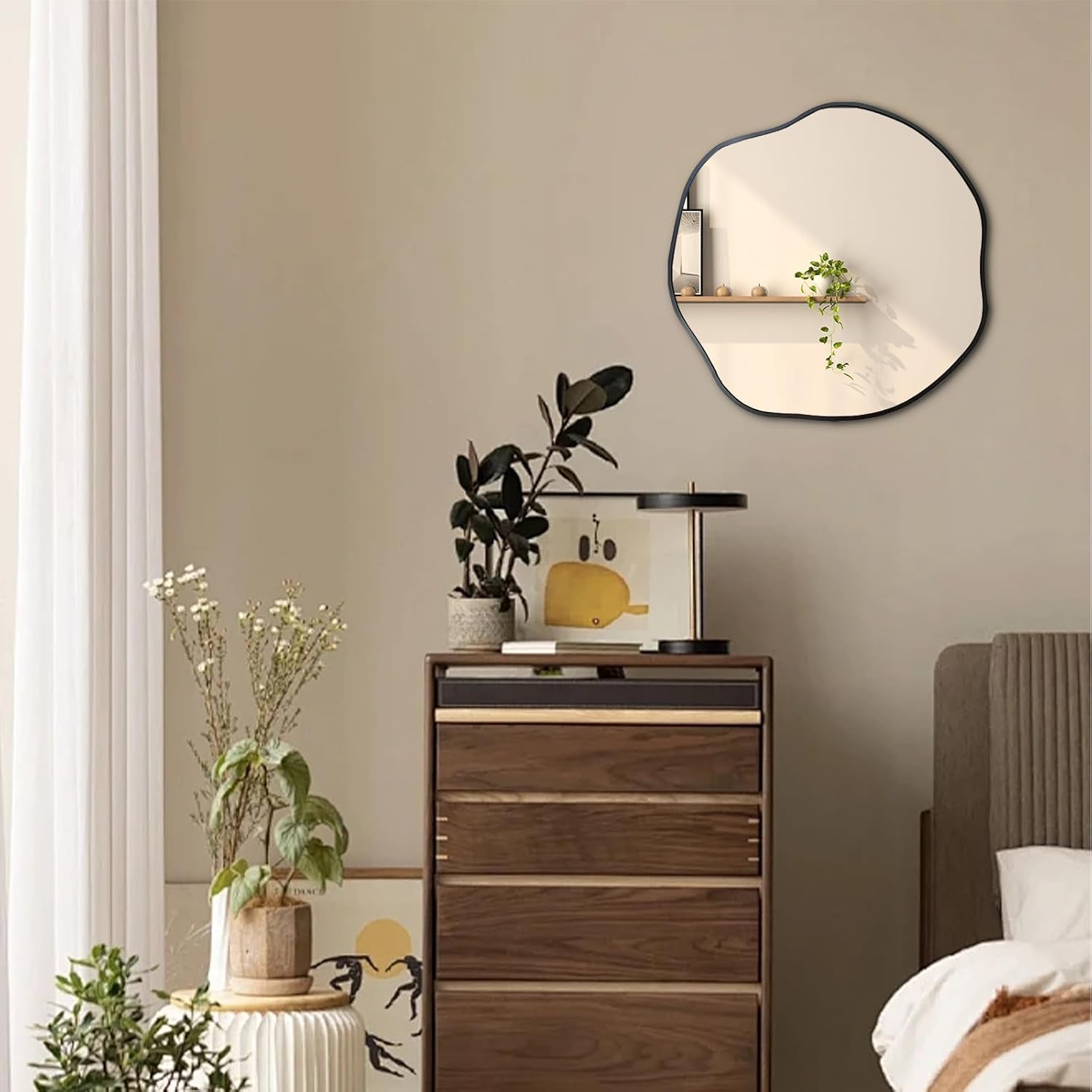 20" Asymmetrical Wall Mirrors