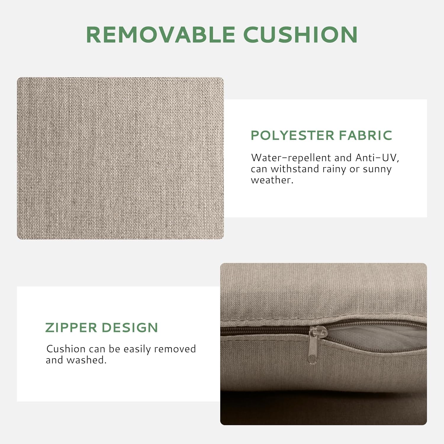 Outdoor Dining Chairs Set of 6, Patio Dining Chairs with Curved Armrest & Aluminum Frame