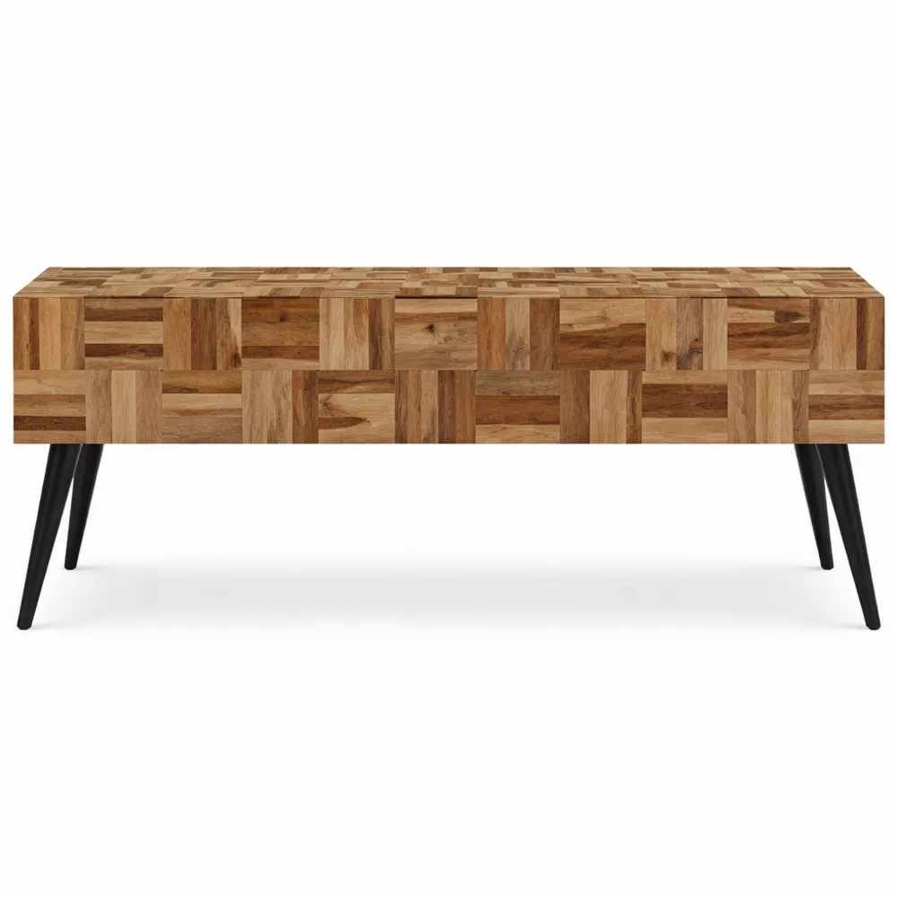 Banc en Teck Massif pour Intérieur, Pour Entrée ou Chambre