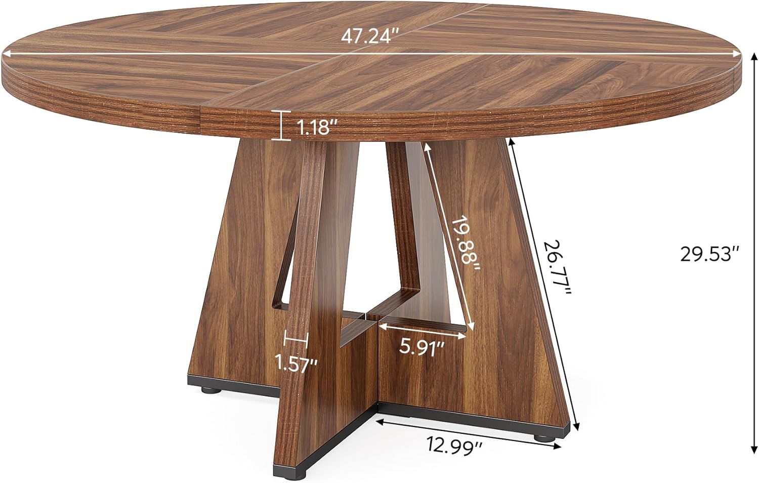 round dining table for 4