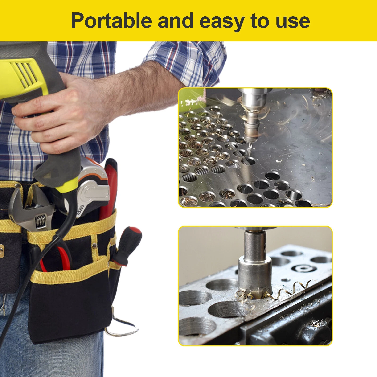 New Listing-Hole Saw Cutter Drill-Bit Set 13pcs Set 