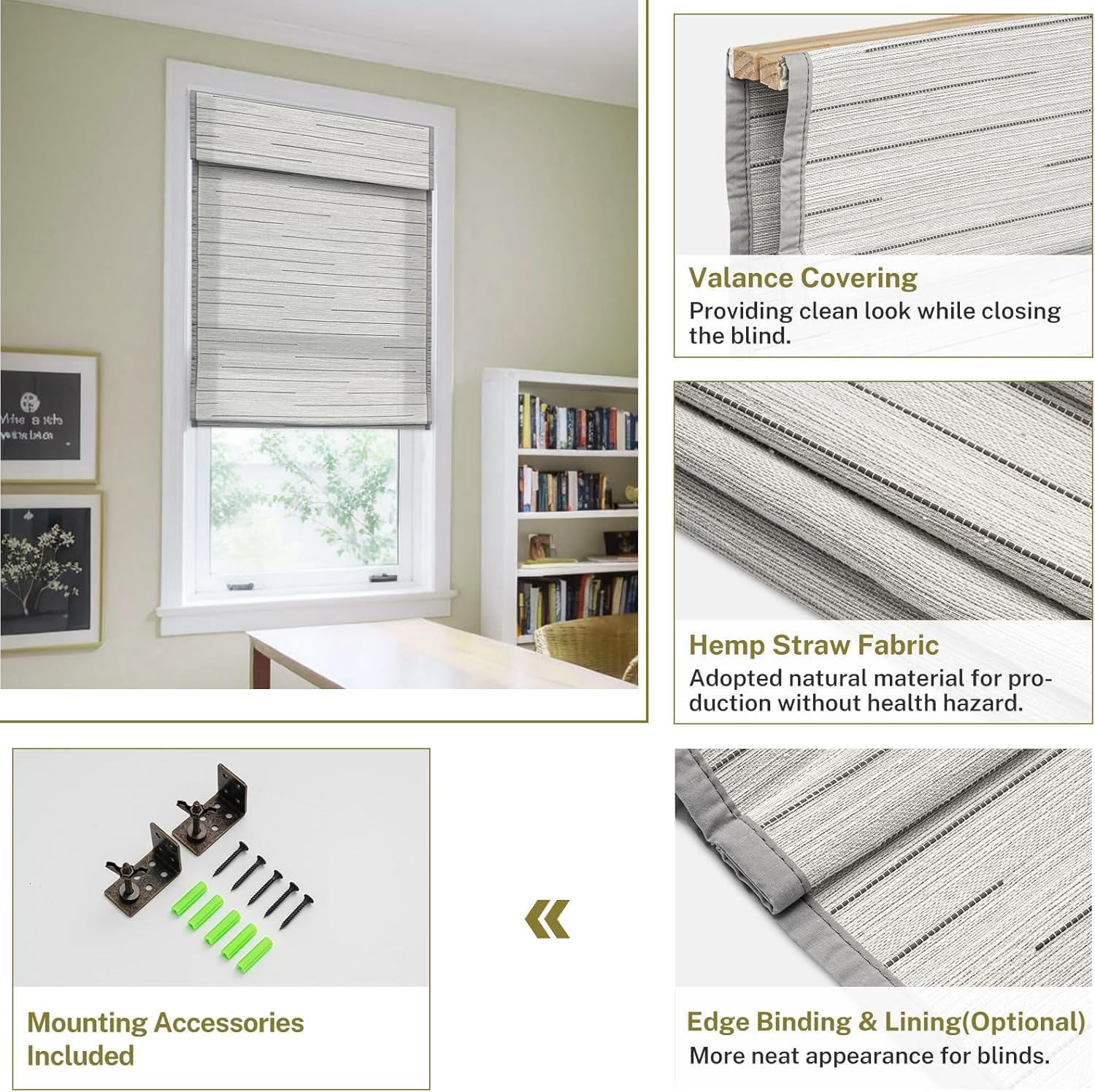 Privacy Roman Blinds for Windows