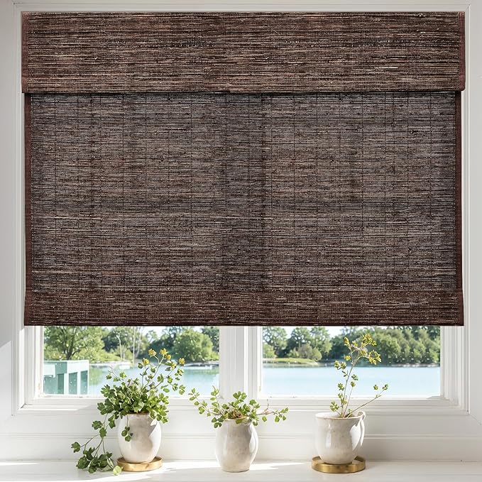 Cordless Roman Shades for Window