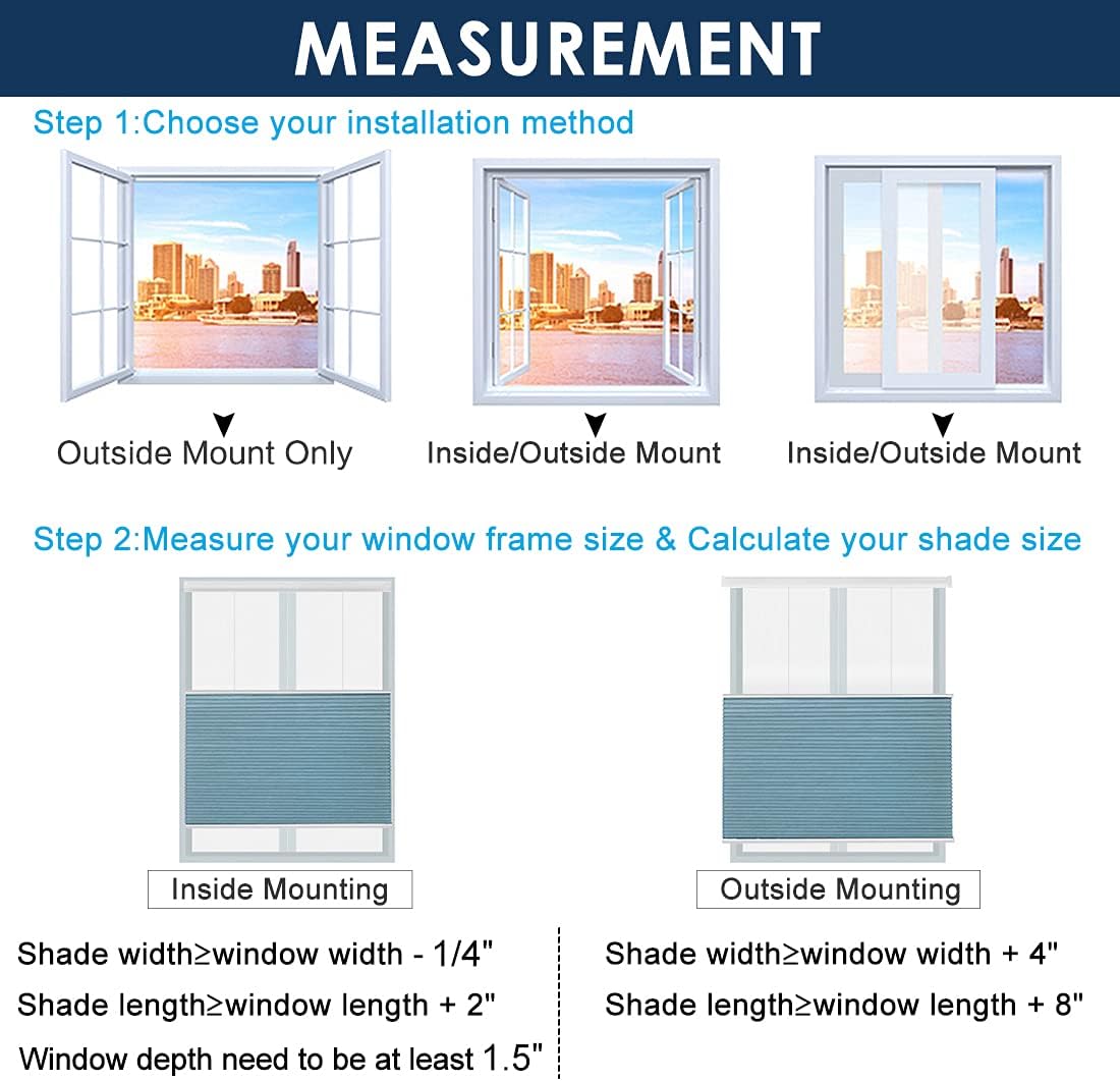 Cordless Top Down Bottom Up Cellular Shades