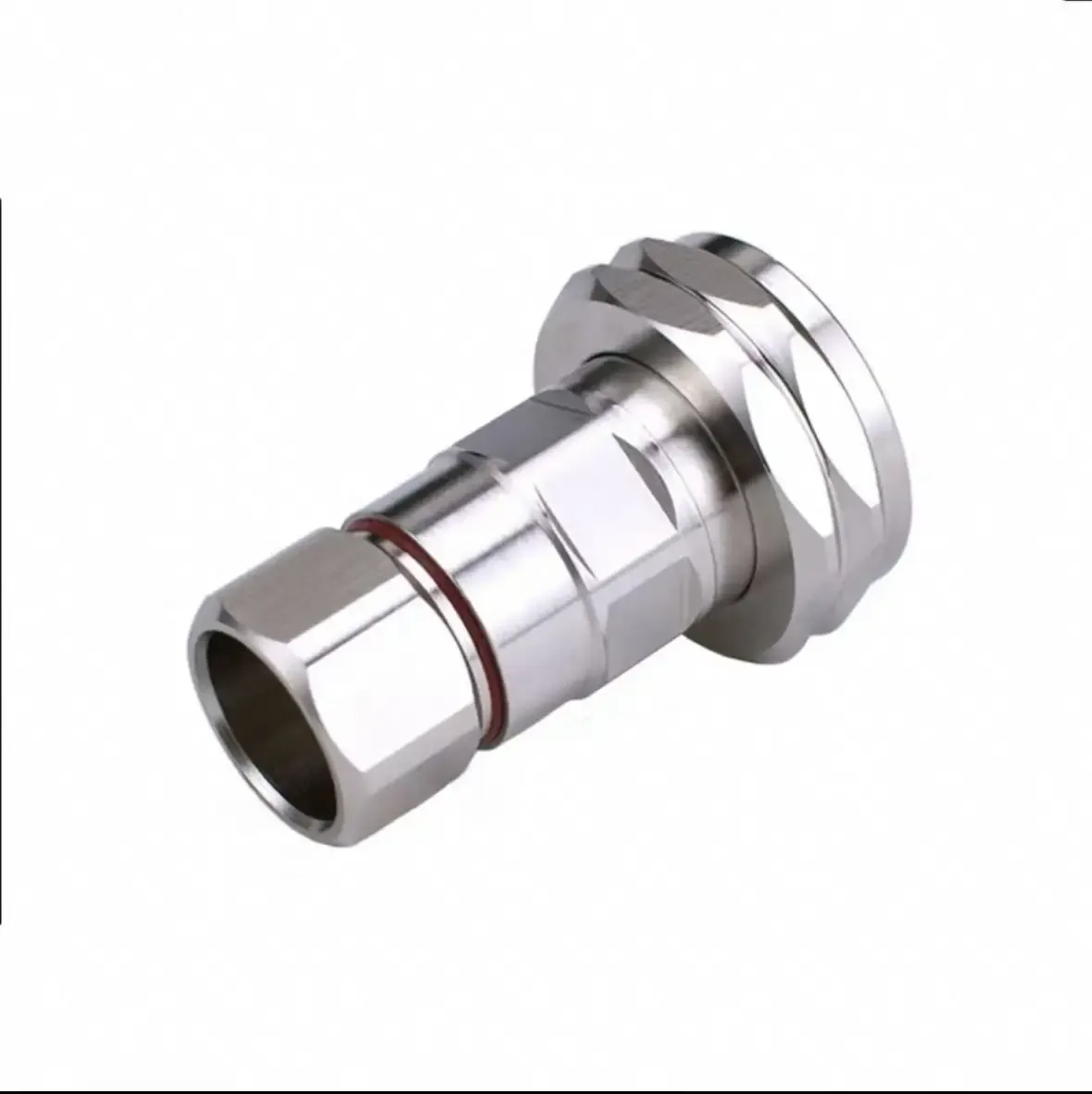 High Quality 7/16 DIN Male Low PIM Plug Non-Solder Contact Clamp for 1/2\" Flexible Cable-boxintelecom