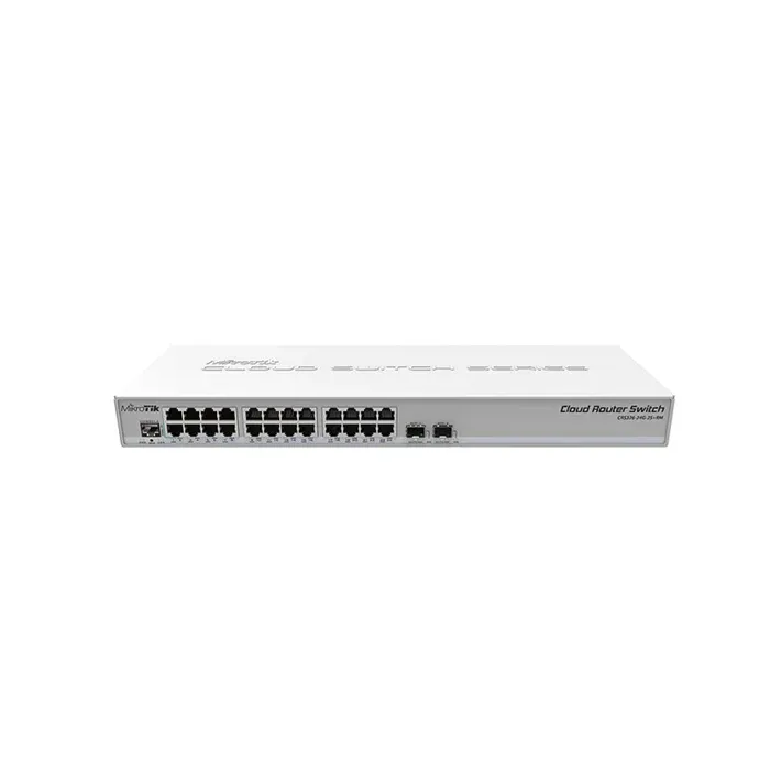 The Fastest MikroTik Cloud Router Switches CRS326-24S+2Q+RM With 40 Gbps QSFP+ Ports-boxintelecom
