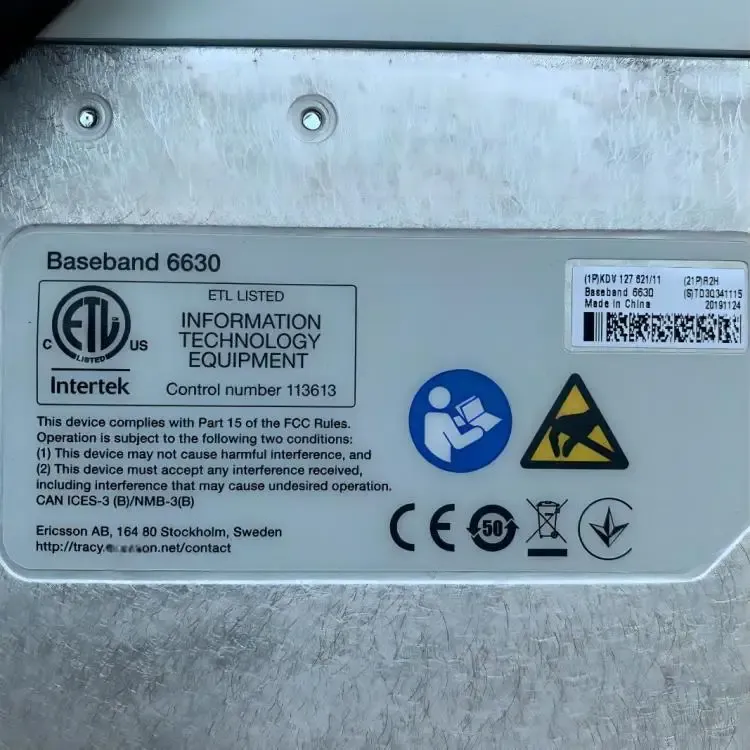 Baseband 6630 KDV 127 621/11 KDU 137 848/11 5G Base Station BBU Board Card KDV127621/11 KD