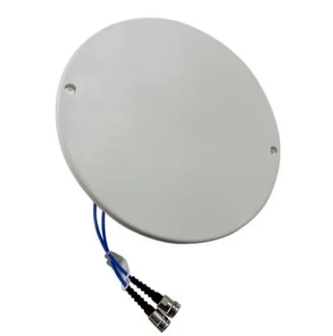 LOW PIM 600-6000MHz 2.5/5.0dB UHF SISO Omni Slim Ceiling Mount Antennas for IBS DAS Public