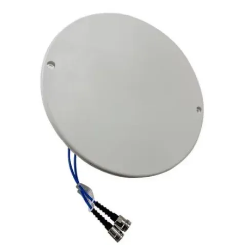 LOW PIM 600-6000MHz 2.5/5.0dB UHF SISO Omni Slim Ceiling Mount Antennas for IBS DAS Public
