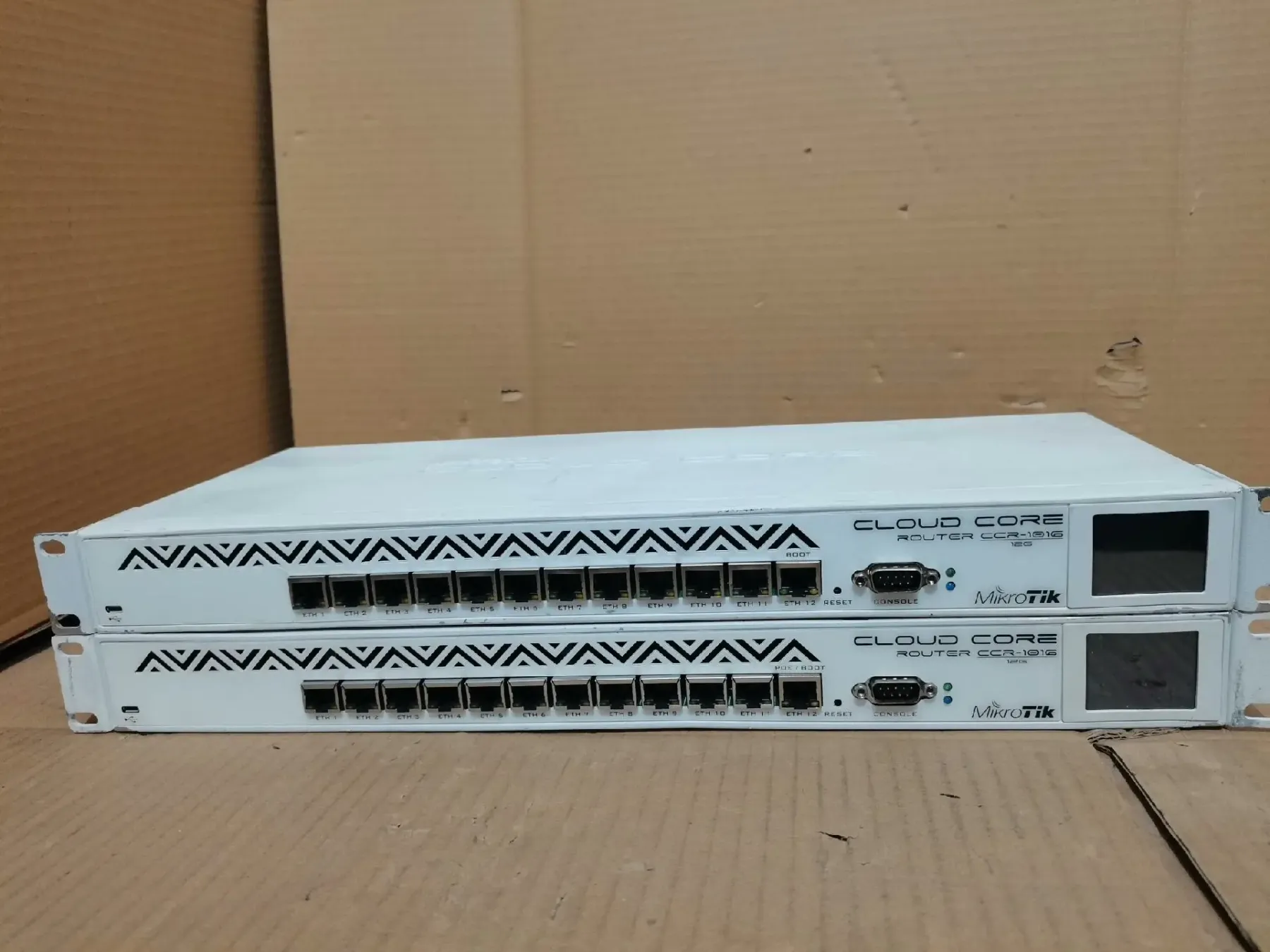 Brand new Mikrotik CCR1016-12G Industrial Grade Router with a cutting edge 16 core CPU-boxintelecom