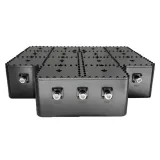 High Quality Low Frequency 483-487Mhz Two Band RF Filter CNC Cavity Combiner N-F Connector