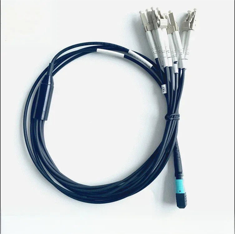 MPO/MTP Fiber Patch Cord 12/24 Core| Low Loss OM3/OM4/OS2 Trunk Cable| MPO to LC/SC Breakout