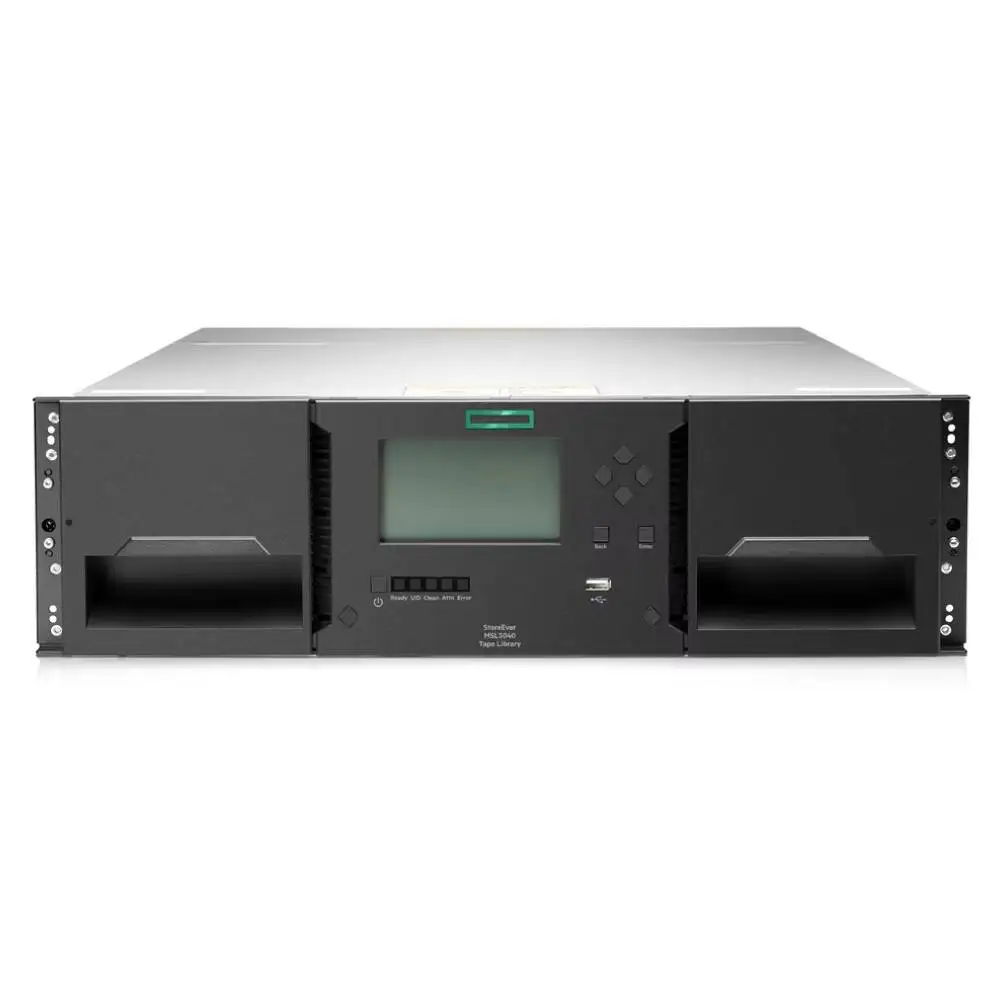 Hot Sale HPE StoreEver MSL3040 Scalable Library Base Module Q6Q62C Supports up to 15 Expansion Modules 1