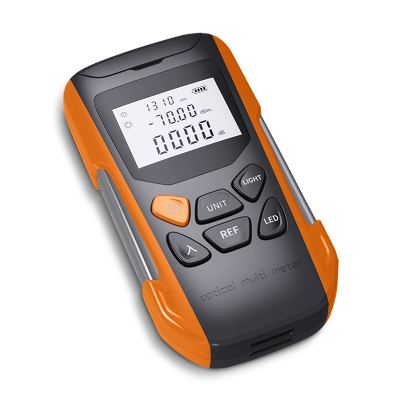 GUANGYAN G9 Mini FIiber Optical Power Meter With Visual Fault Locator Removeable Battery Rechargeable Lithium Batteries-boxintelecom