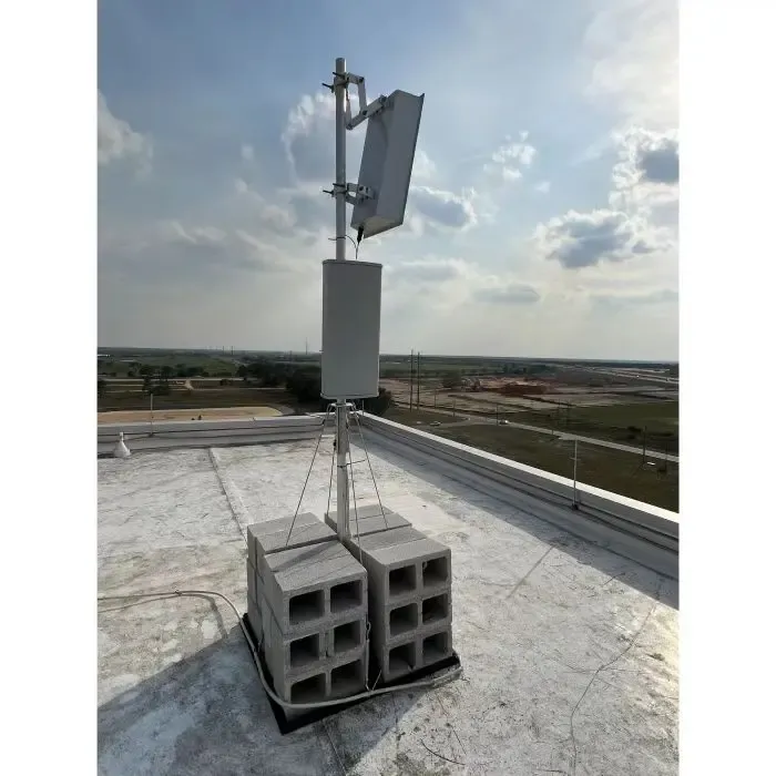 High Quality Outdoor Communication 3 Port  Panel RF 4950-5850MHz 14dBi Sector Wifi  Base A