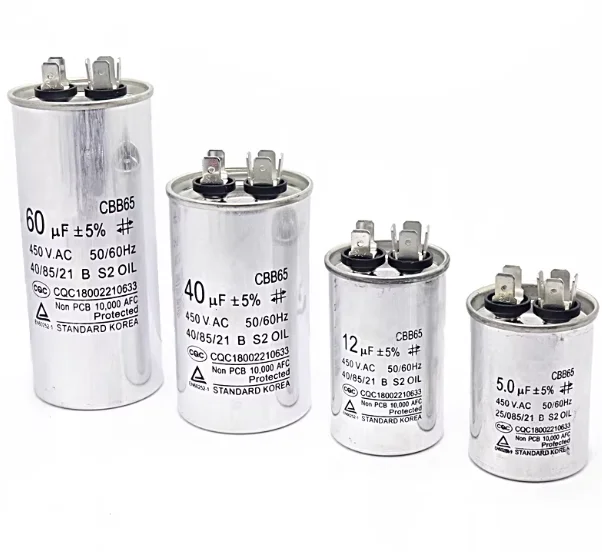 Factory Wholesale CBB65 Capacitor High Quality Motor Starting Capacitor