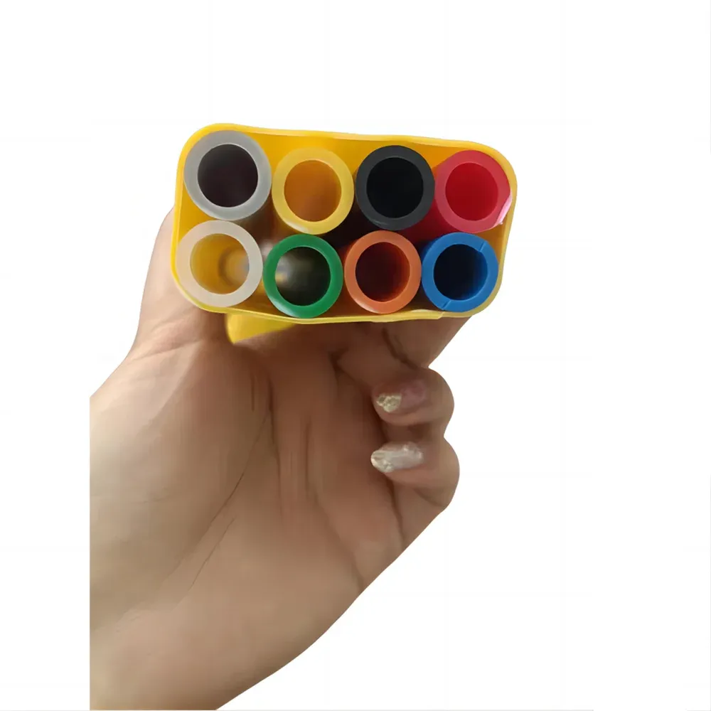 Rectangular 8 Way HDPE Microduct Bundle BFTB8-14/10 for Fiber Optic Cable Blowing Surfiber