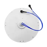 LOW PIM LTE MIMO 2*2 380-4300MHz 4.5dBi 3G 4G 5G Wifi Flat Omini Directional Indoor Ceilin