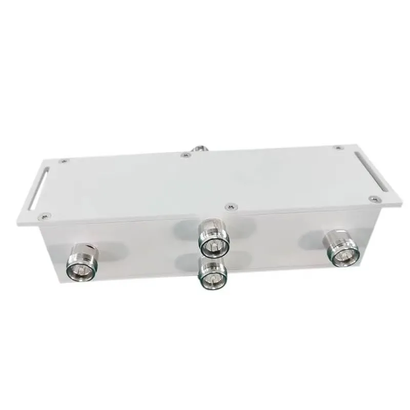 Factory Supply 300W 600-6000MHz 4310-Female Connector 4 in 4 Out  Hybrid Coupler Combiner 
