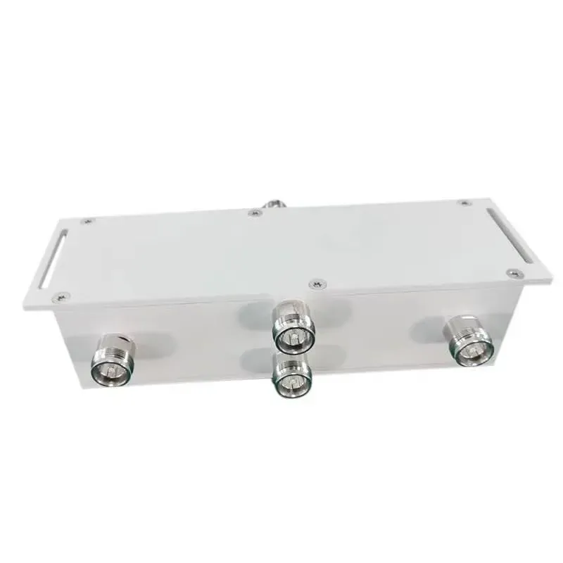 Factory Supply 300W 600-6000MHz 4310-Female Connector 4 in 4 Out  Hybrid Coupler Combiner 