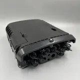 8 Core Odp 1:8 Splitter Box Outdoor Black Ftth Optical Distribution Point Fiber Optic 8-po
