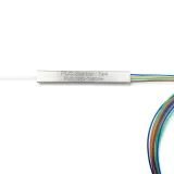1x4 PLC Optical Fiber Splitter PLC 0.9mm Mini Type 4 Singlemode G657A1 Planar Lightwave Ci