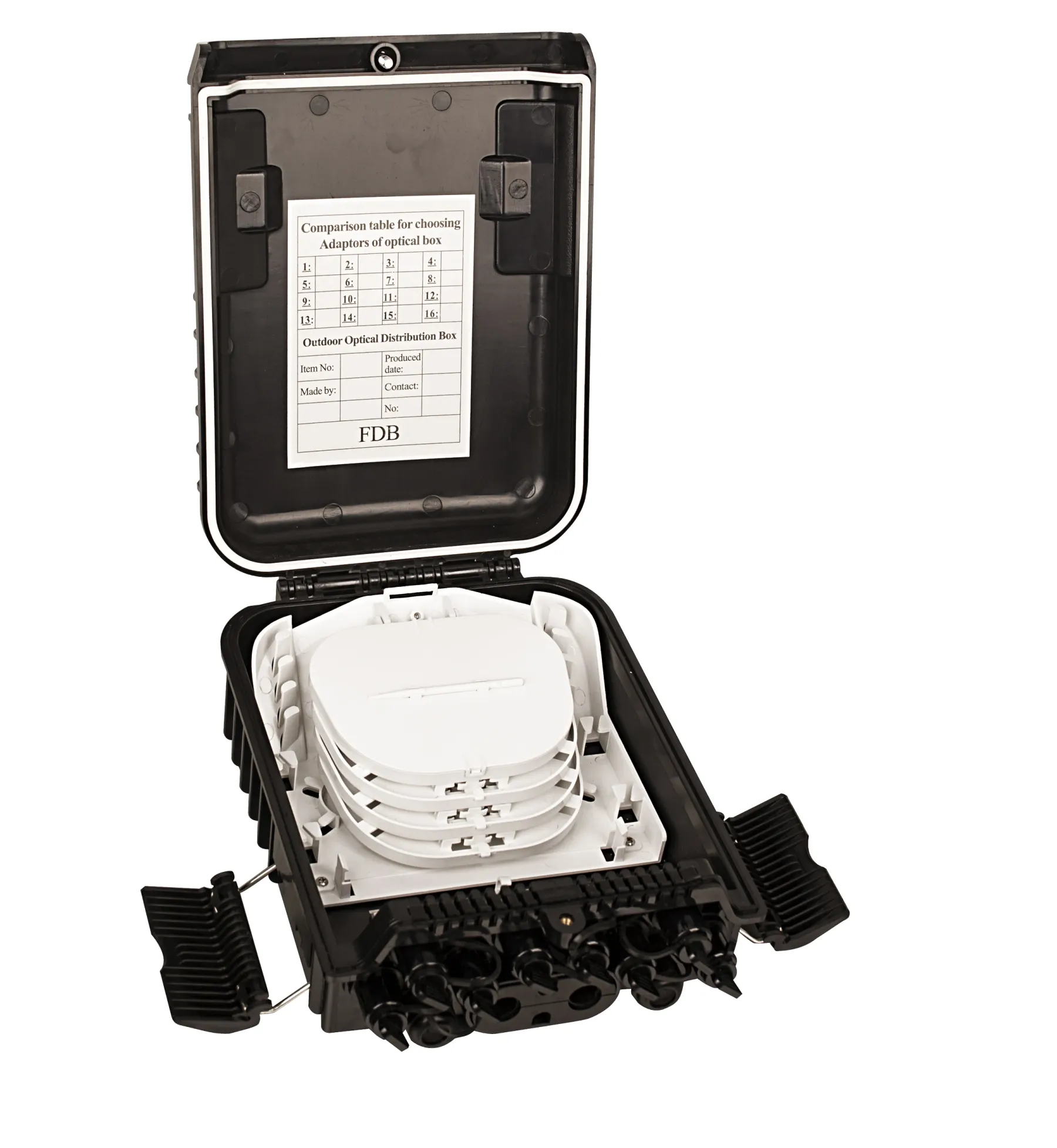 Hot Selling IP65 CTO 8-Core Nap FTTH Fiber Distribution Box Outdoor Fiber Termination Box 