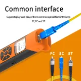 G10 Mini Fiber Optic Tools Rechargeable OPM FTTX Charge Handle Optical Power Meter SC/FC/S