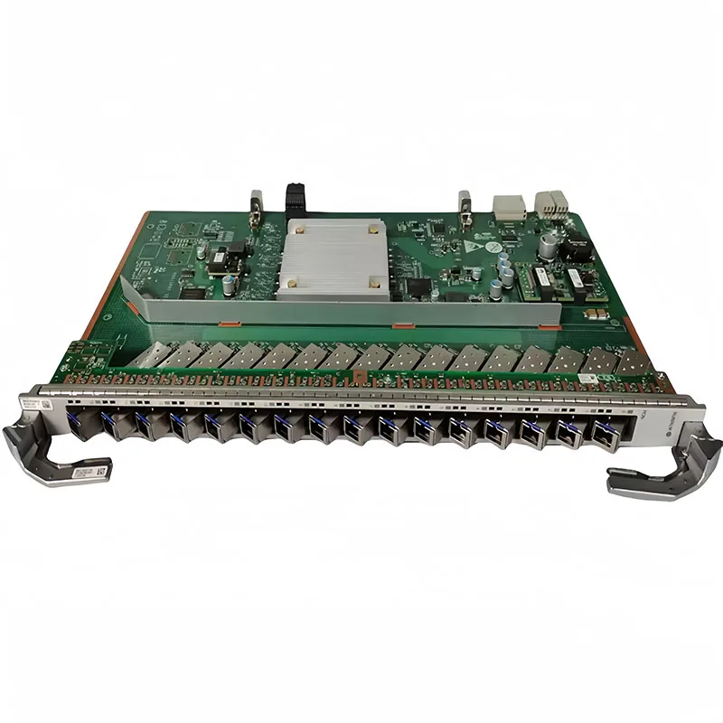 OLT Service Card 16 GPON SFP Ports B+/C+/C++ Modules GPLF Model 1:128 Split Ratio FTTH/FTTB/FTTX 1 Year Warranty Green-boxintelecom