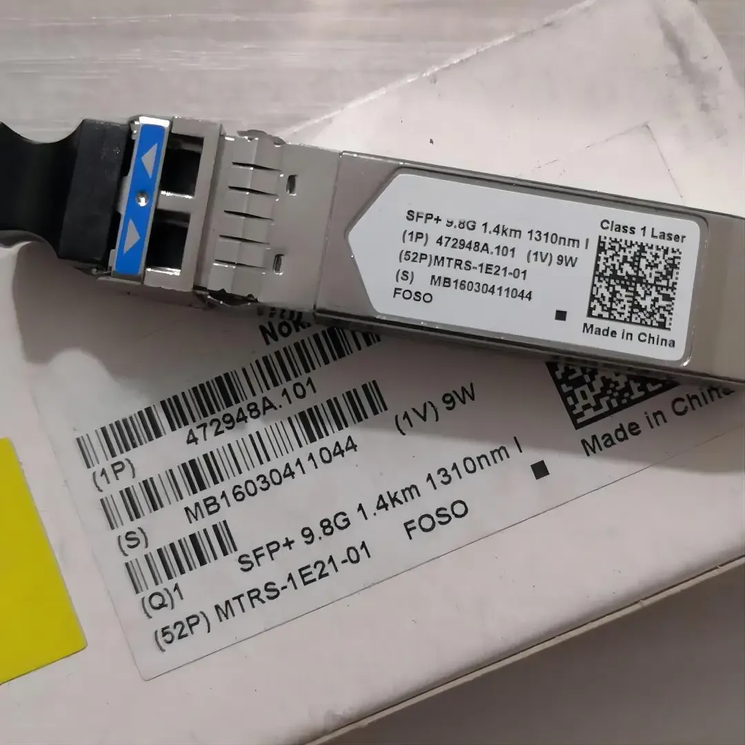 FOSO 472948A Optical Transceiver SFP+ 9.8G 1.4km 1310nm FOSO 472948A.101