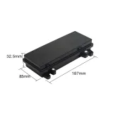 FDB Port 9 Fiber Optic Splitter Box Wall Mount Mini FTTH Distribution Terminal Box PLC Enc
