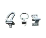 APT Factory Price  Ftth Adss  Cable Bridle Ring Beam Clamp  with Saddle