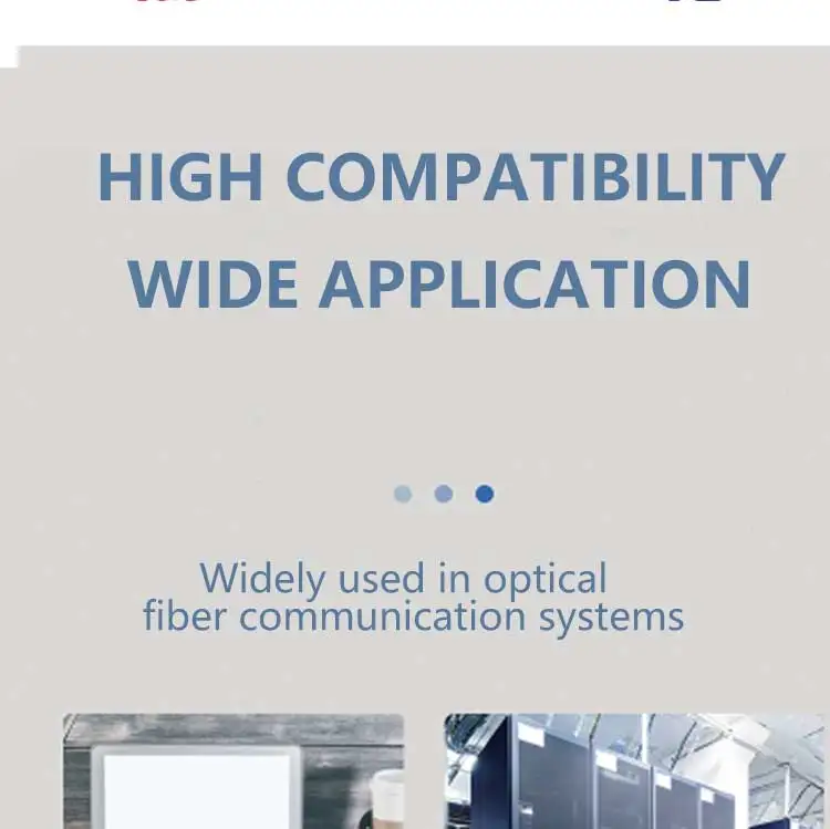 ZG TECH Dual 1x2 Multimode Fiberoptic Switch 8-Port 1310/1550nm FTTx LC/SC/FC/ST Connectors