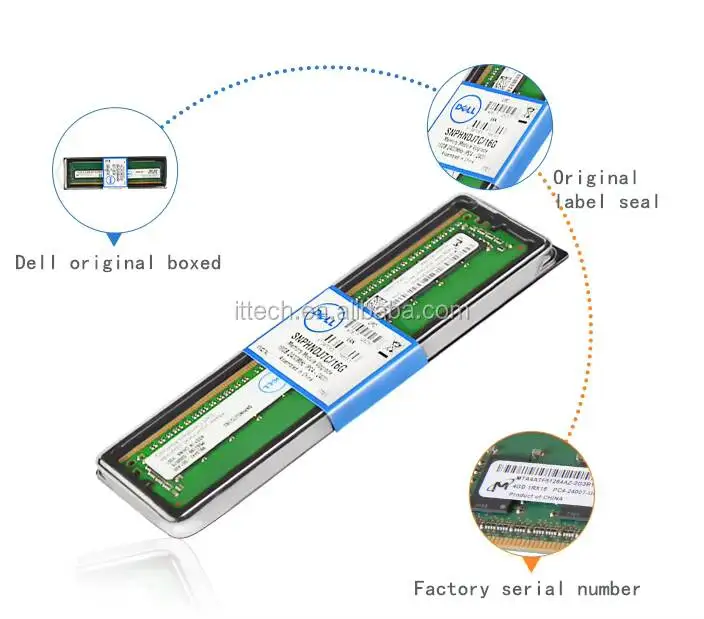 Dell Original RAM DDR4 32G 2400 2666 2933 Server Workstation Memoria Ram Ddr4 2