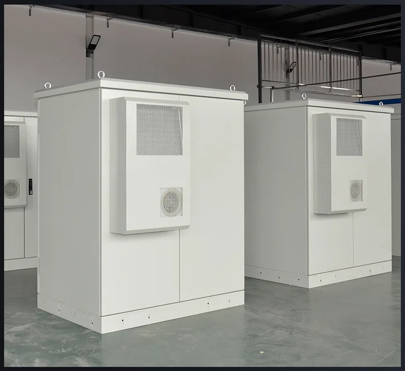 RH IP55 Outdoor Telecom Power Enclosure 1500W 19 Rack Steel Metal Shelter Aluminum Alloy Electronics Stand Galvanized Stainless-boxintelecom