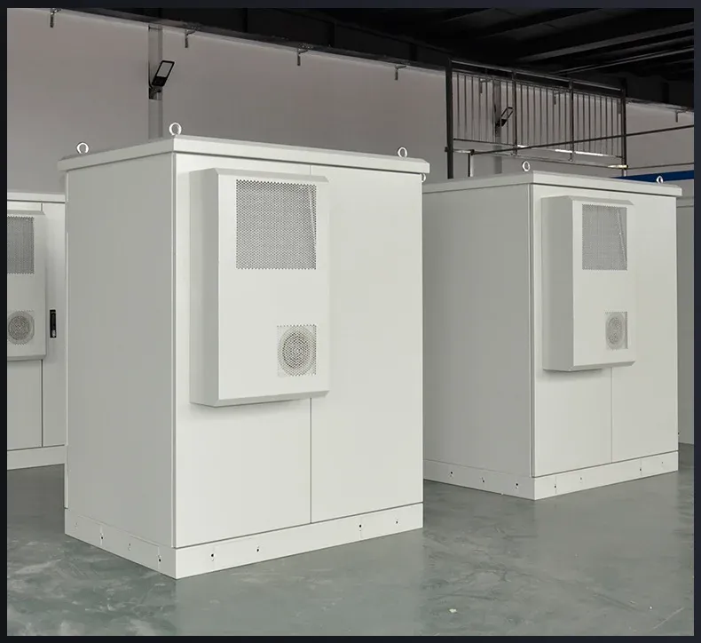 RH IP55 Outdoor Telecom Power Enclosure 1500W 19 Rack Steel Metal Shelter Aluminum Alloy Electronics Stand Galvanized Stainless-boxintelecom