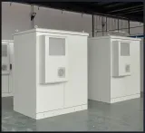 RH IP55 Outdoor Telecom Power Enclosure 1500W 19 Rack Steel Metal Shelter Aluminum Alloy E