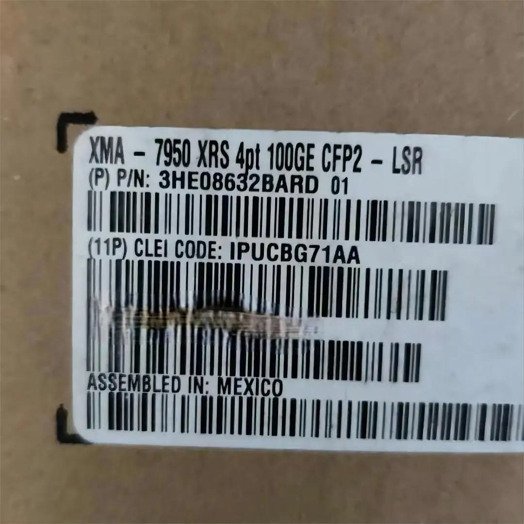 3HE08632BA XMA-7950 XRS 4PT 100GE CFP2-LSR Board Card IPUCBG71AA